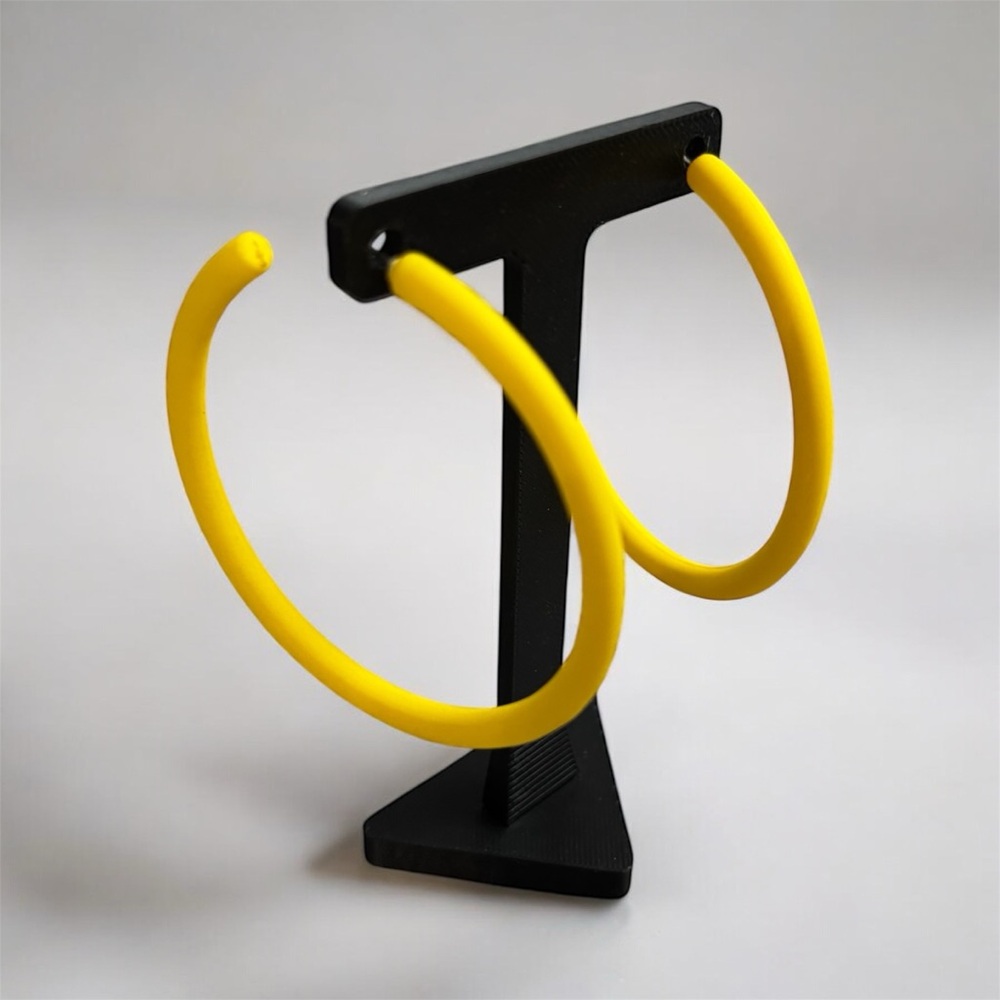 5/$25 (Pick 5 items for $25 Labeled) Bold Yellow Hoop Earrings